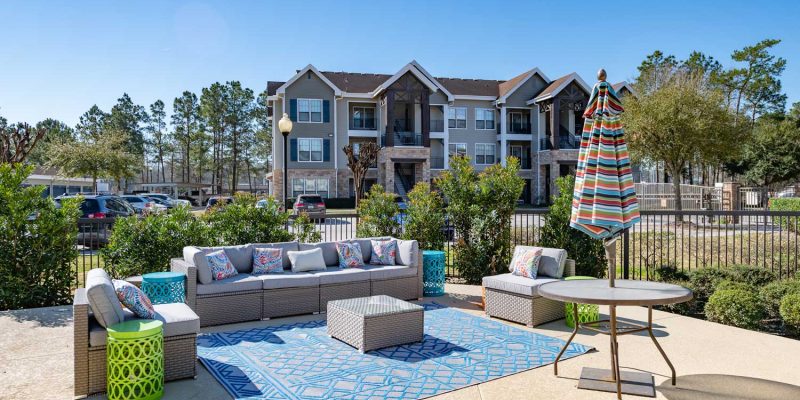 Villas at Valley Ranch Pool Villas at Valley Ranch; luxury pet friendly apartments near Kingwood Houston, TX; One two bedroom apartment homes for rent in Porter